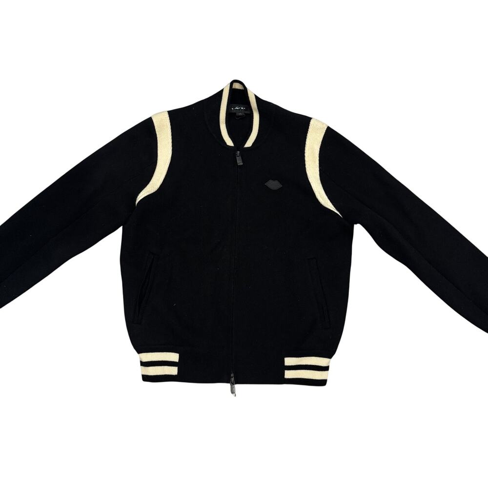 G/FORE Contrast Stripe Wool Cashmere Bomber Jacket Women's Small - Picture 3 of 12